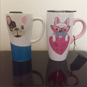 French Bulldog ceramic mugs